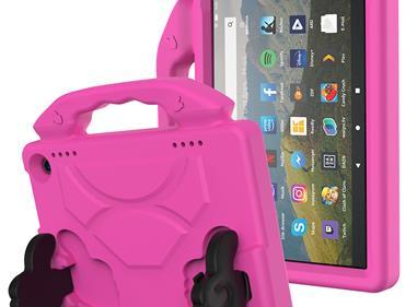 Amazon Kindle Fire HD7 Thumbs Up Kickstand Shockproof Tablet Case Cover - Hot Pink product