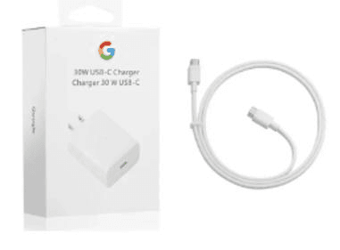 Google 30W USB-C Fast Charger with USB-C Cable –  Pixel Power Adapter product