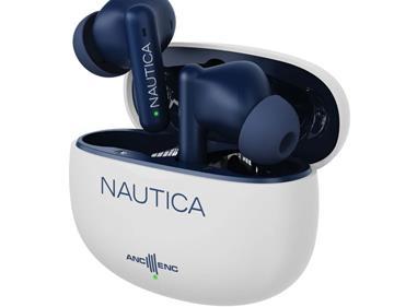 Nautica T680 Hybrid Noise Cancelling (ANC+ENC) Wireless Stereo Earbuds with Charging Case  product