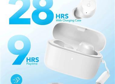 ANKER SOUNDCORE A25I TRUE WIRELESS BLUETOOTH EARBUDS - WHITE product