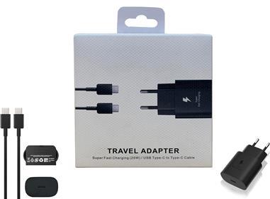 D.Square Type C Charger 25W Black Fast Charge with USB Cable C-C 1m/3.3ft / PD 3.0 Type C Compatible with iPad Pro, iPad Air 4th, iPad Mini 6th, Google Pixle 5/4, Galaxy, Huawei product