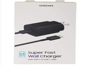 USB C 45W Super Fast Charger for Samsung Galaxy S23 Ultra Super Fast Charging USB C 45W Wall Charger Block with 3.3FT USB C Cable - Retail Packaging - Black product