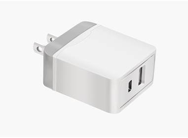 TYPE-C AND USB TRAVEL CHARGER 20W product