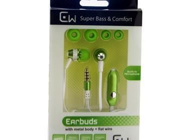 Metal Stereo Hands Free with Super Sound M16 - Green product