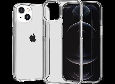 iPhone 15 Sturdy Ultra Thick 3mm Transparent Hybrid Case Cover - Clear product