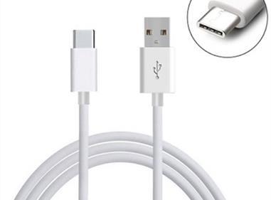 High Quality 6-Feet Rubberized  Type-C Cable Cord in White without package product