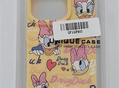 Daisy Duck Yellow iPhone 16 Pro Case – Playful Disney Design product