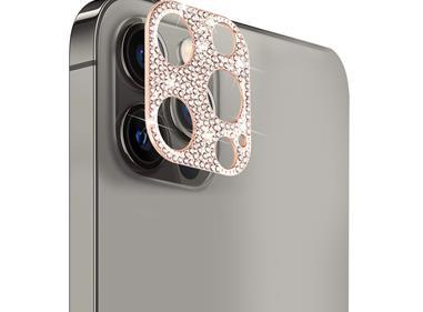 iPhone 14 PLUS Camera Lens Zinc Alloy With Diamond - Rose Gold product