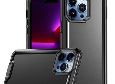  iPhone 15 Rank Tough Strong Modern Fused Hybrid Case Cover - Black product