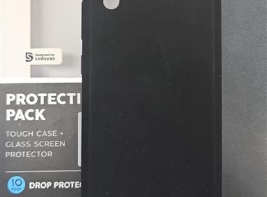 Protective Case & Screen Protector for Samsung Galaxy A42 5G – Tough Black Edition product