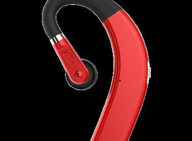 Sporty Bluetooth Earpieces with Microphone and Music 211S in Red product