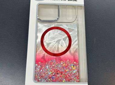 Iphone 17 Pro Max Premium Case with Ring/Kickstand (Liquid Glitter) product