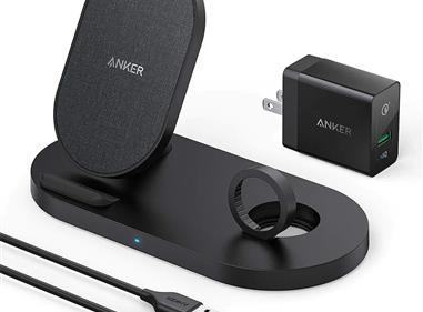 ANKER POWERWAVE WIRELESS CHARGING STATION WITH QC CHARGER -BLACK-7 product