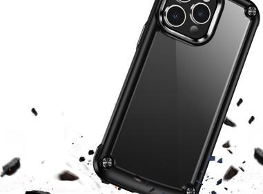 Apple iPhone 11 Pro Max (XI6.5) Ultimate CaseX Transparent Hybrid Case with Metal Buttons & Camera Edge Protection product