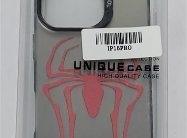Spider Emblem Matte iPhone 16 Pro Case – Hero-Inspired Design product