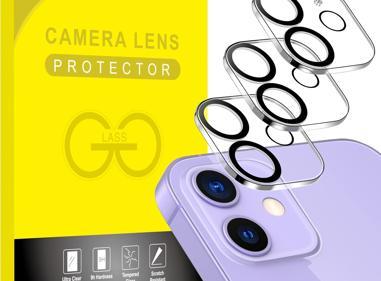  Camera Lens Protector for iPhone 11 – 9H Tempered Glass, Ultra Clear, Anti-Scratch, Case-Friendly (3-Pack) product