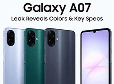 SAMSUNG GALAXY A07  64GB/128GB BLACK/GREEN/LIGHT VIOLET - BRAND NEW - Unlocked. product
