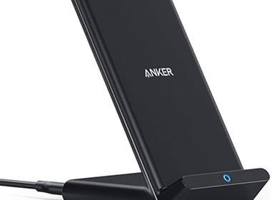 Anker 313 Wireless Charger (Stand), Qi-Certified for iPhone 15/15 Pro/15 Pro Max/14/14 Pro Max, 10W Fast-Charging Galaxy S20, S10 product