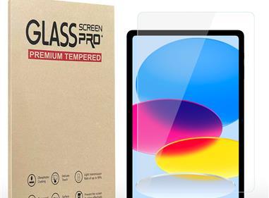 Apple iPad 10th Gen 2022 Tablet HQ AB Glue Tempered Glass .33mm Thick product