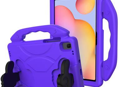  Samsung Galaxy Tab S6 Lite 10.4inch Thumbs Up Kickstand Shockproof Tablet Case Cover - Dark Purple product
