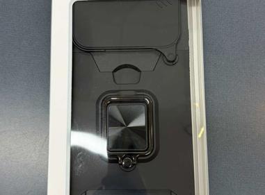 Iphone 17 Pro Max Premium Case with Ring/Kickstand & Camera Cover (Black Rugged) product