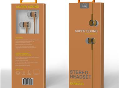 Premium Super Sound Universal Earbud 700ST - Orange product
