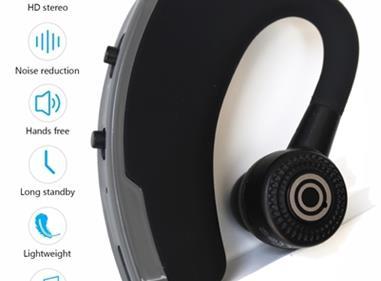 Sporty Bluetooth Earpieces with Microphone and Music 918M in Gray product
