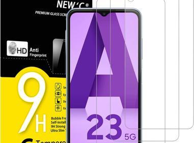 Pack of 3 Samsung Galaxy A23 Tempered Glass Screen Protectors – Ultra Durable, Anti-Scratch, HD Clarity & Easy Bubble-Free Install product