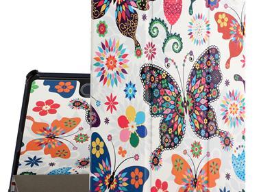  Samsung Galaxy Tab S6 Lite 10.4inch Trifold Magnetic Closure PU Leather Case Cover - Butterfly product