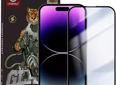 UNIRPO Anti-Static Full Glue 9H 3D Tempered Glass for iPhone 16 product