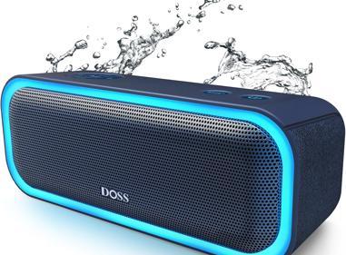 DOSS Portable Wireless Bluetooth Speaker with LED Light & USB Playback product