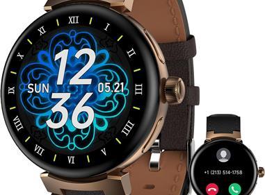 aigo Smart Watch for Men Women, Bluetooth Calling, Health Fitness Tracker with Heart Rate, Sleep Monitoring, 1.73" HD Screen IP68 Waterproof Watches for Android iOS Phones product