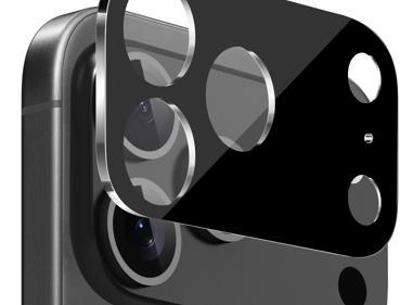 For iPhone 17 Pro Camera Lens Colored Edge Tempered(2.5D) - Black product