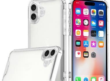 iPhone 16 (6.1") Classy Slick Hybrid Case – Chrome Trim, Slim Fit, Premium Protection product