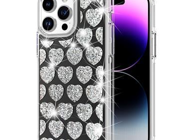  iPhone 15 Bling Hybrid Case Cover - H product