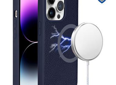 METKASE Hybrid PU Leather Magnetic Case for iPhone 15 Pro product