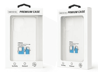 Samsung S23 Ultra Premium Clear Case (Protective Film Warning) product
