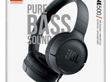 JBL TUNE 500 - Wired On-Ear Headphones - Black product