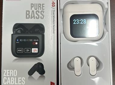 TWS LCD Touch Screen Bluetooth Headset With Screen Display product