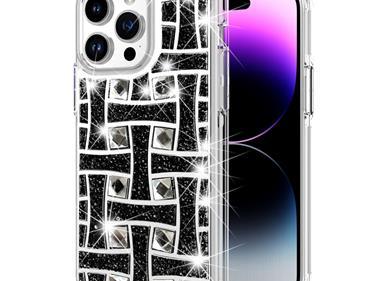  iPhone 15 Bling Hybrid Case Cover product