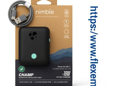 Nimble CHAMP 10,000mAh Compact Battery (18W PD Fast Charging) product