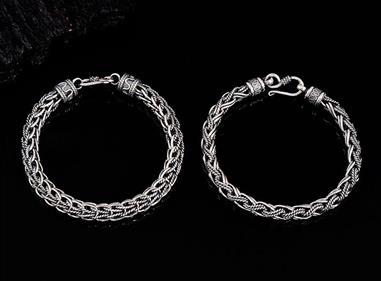  S925 sterling silver men's bracelet product