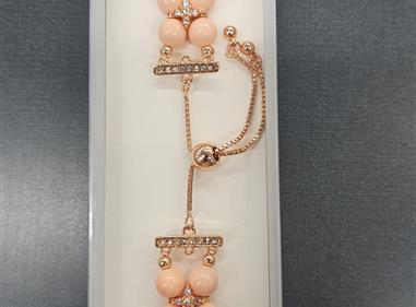 Fashionable And High-End Chain Pearl Strap For Apple Watch /42/44/45/49mm  product