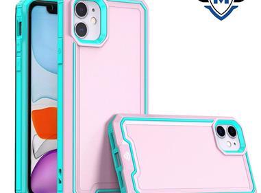 iPhone 15 METKASE Rank Tough Strong Modern Fused Hybrid in Slide-Out Package - Light Pink product