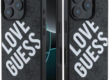 Apple iPhone 16 PRO MAX - (GUESS) - HC MAGSAFE PU 4G BIG LOVE For Apple iPhone 16 PRO MAX product