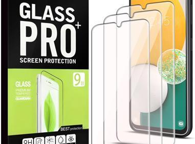 Pack of 3 Samsung Galaxy A13 Tempered Glass Screen Protectors – Ultra Durable, Anti-Scratch, HD Clarity & Easy Bubble-Free Install product