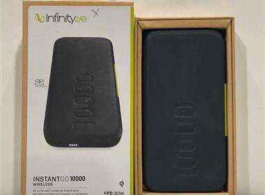 Infinity Lab InstantGo 10000 - 10000mAh Wireless Power Bank- Black product