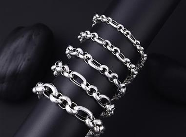  S925 sterling silver men's bracelet product