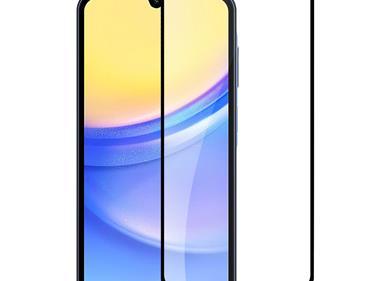  Samsung A15 5G / A25 5G Bulk White Paper Card Package Black edged Tempered Glass (Black) product