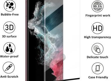 Tempered Glass Screen Protector for Samsung Galaxy S22 Ultra – Shatterproof, Anti-Fingerprint & Ultra HD product